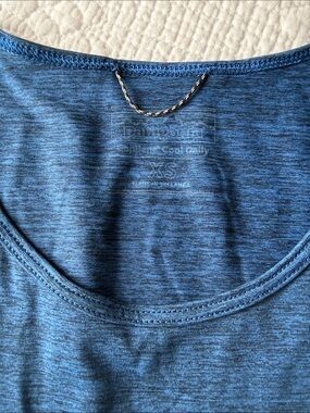 Patagonia Blue Heathered Sleeveless Tank